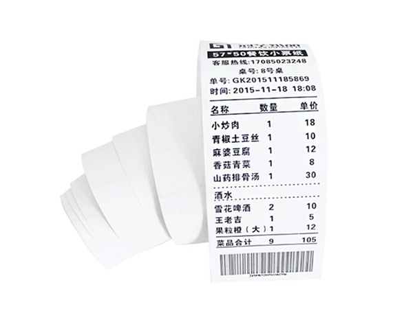 热敏收银纸显色差是什么原因？